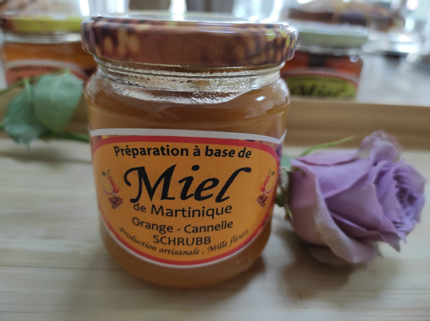 MIEL DES CARAIBES ORANGE CANNELLE SCHRUB